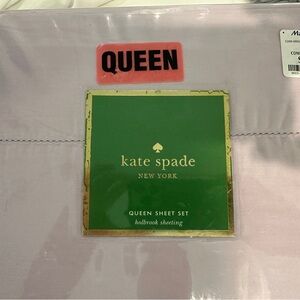 Kate Spade Lavender Queen Sheet Set